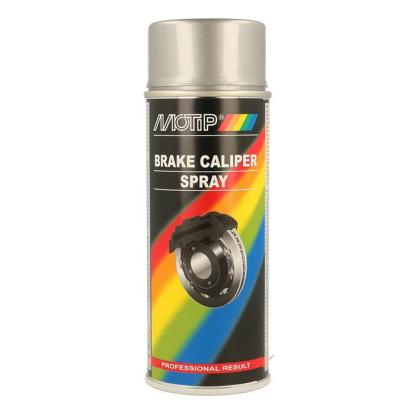 Motip bremsekalibermaling, spray, 400 ml - sølv