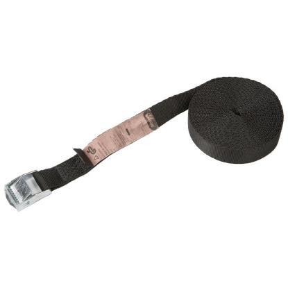Jumbo bagagerem, sort, 25 mm, 5 meter