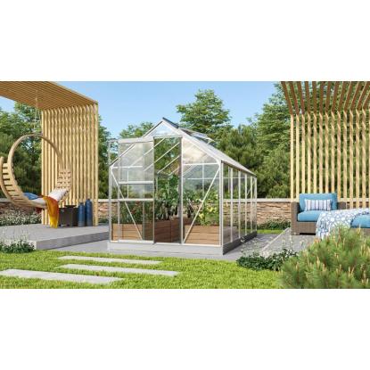 Vitavia Venus 6200 drivhus, alu, 6,2 m², 3 mm glas