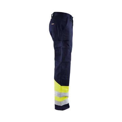 Blåkläder 1564 high vis buks, marineblå/hi-vis gul