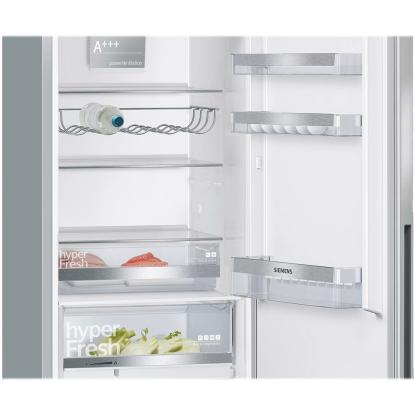 Siemens iQ500 fritstående kølefryseskab KG36EAICA, 214 + 94 liter