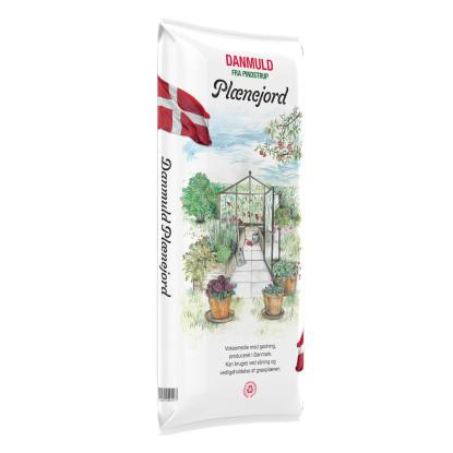 Danmuld plænejord, 72 x 40 liter - 2880 liter