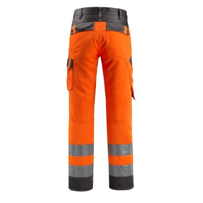 MASCOT SAFE LIGHT Maitland arbejdsbukser med knælommer, hi-vis orange/mørk antracit