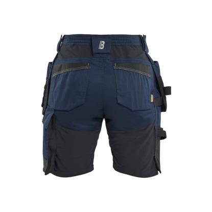 Blåkläder 7133 dame håndværker shorts med stretch, mørk marineblå