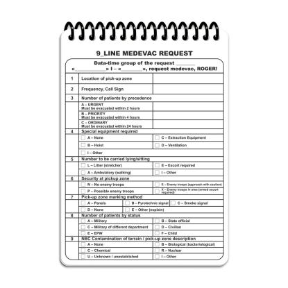 M-TAC Ecopybook All-Wheather notesbog, fireteam squad