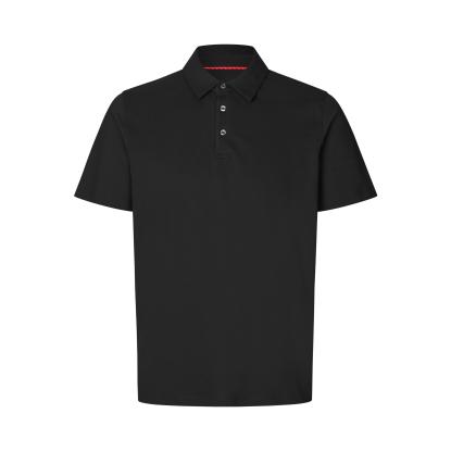Seven Seas S522 poloshirt, økologisk, sort