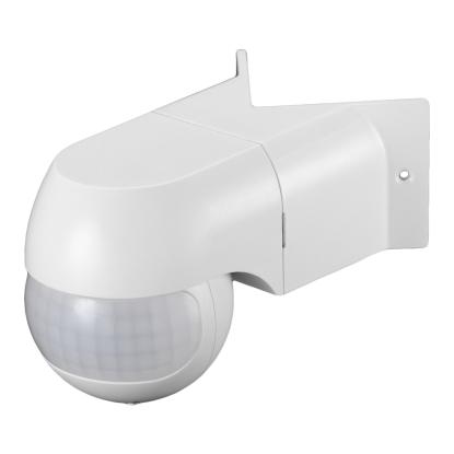E-Line bevægelsessensor med indbygget skumringsrelæ, IP67, 180°, hvid