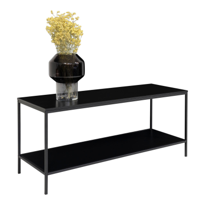 Vita TV-bænk, sort, 100 cm