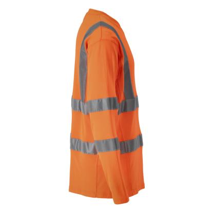 MASCOT SAFE CLASSIC T-shirt, langærmet, hi-vis orange