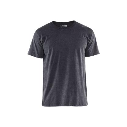 Blåkläder 3300 t-shirt, sortmeleret