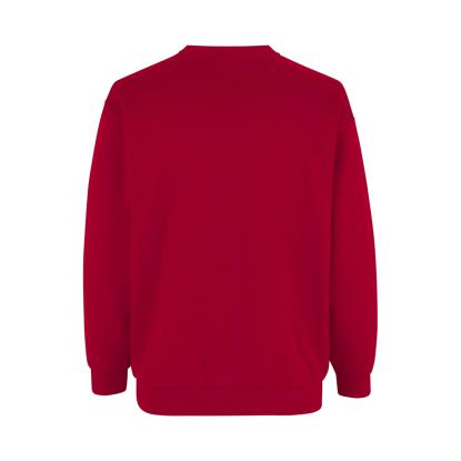 ID 0600 sweatshirt, klassisk, rød