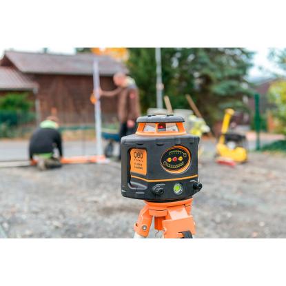 geo-FENNEL FL 300HV-G EasyGRADE rotationslaser med FR 50 modtager