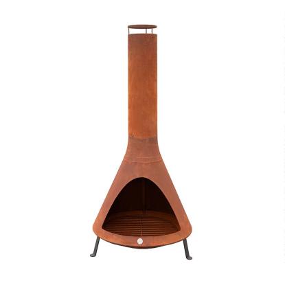 Westmann havepejs, rust, Ø70 x 160 cm