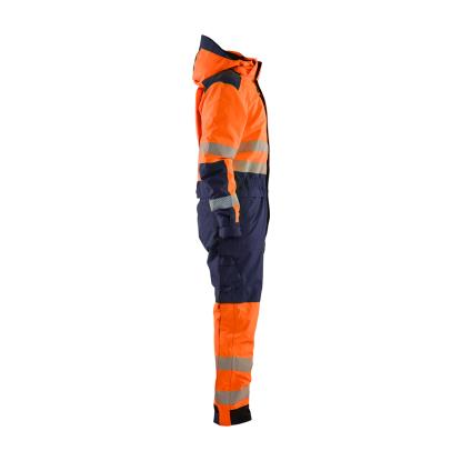 Blåkläder 6725 high vis vinter kedeldragt, hi-vis orange/marineblå