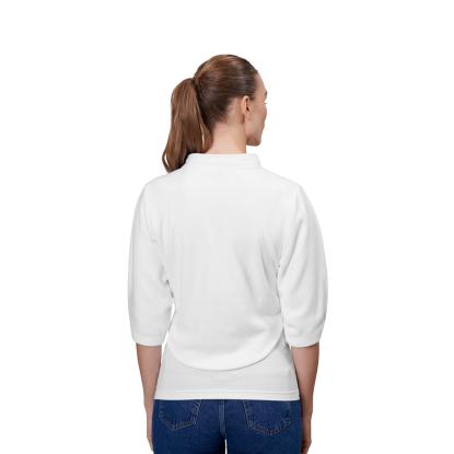 ID 0809 fleece bolero, unisex, hvid