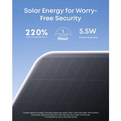 eufy S4 eufyCam sikkerhedskamera med HomeBase S380, 4K, solcelledrevet, 2-pak