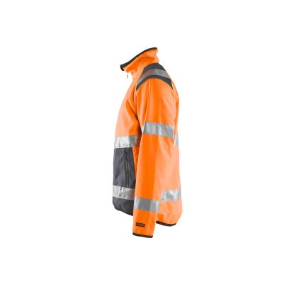 Blåkläder 4877 high vis light softshell jakke, hi-vis orange/mellemgrå