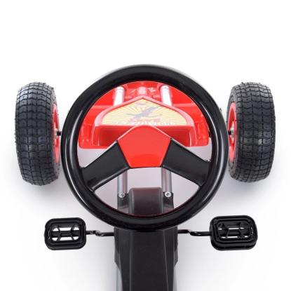 Elite Toys FX2 Edition gokart med gummihjul, rød