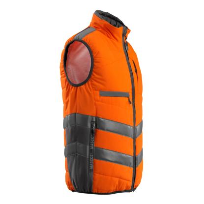 MASCOT SAFE SUPREME Grimsby vintervest, hi-vis orange/mørk antracit