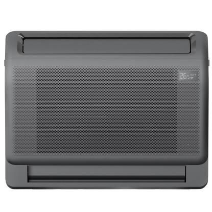 ELL Solid luft-til-luft varmepumpe, 9 kW, dark grey, 120 m²