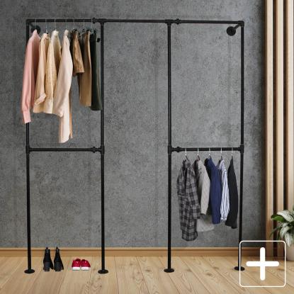 Simple Racks Manhattan tøjsystem, 210 cm højt