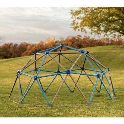 Lifetime Geodome klatretårn, blå/brun, Ø274 x 137 cm