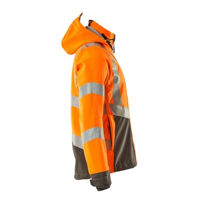 MASCOT SAFE SUPREME Blackpool softshell jakke, hi-vis orange/mørk antracit
