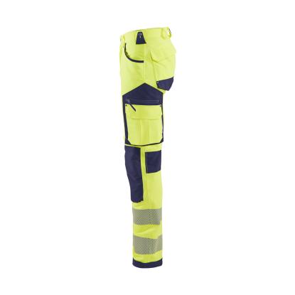 Blåkläder 1197 high vis buks 4-vejs stretch, hi-vis gul/marineblå