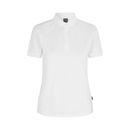 GEYSER G11006 poloshirt, funktionel, dame, hvid