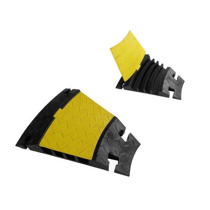 Wexim WKBHD4V heavy-duty kabelbro-vinkel 30°, 4-kanaler