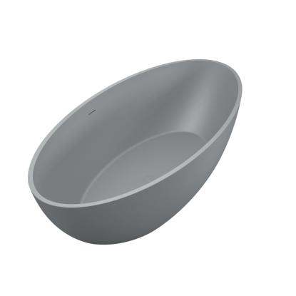 Best Design New Stone badekar, 180 x 85 cm, lava grå