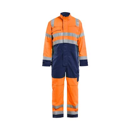 Blåkläder 6373 high vis kedeldragt, hi-vis orange/marineblå