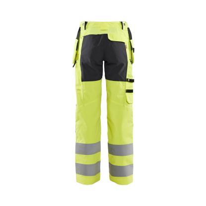Blåkläder 7163 dame high vis buks med stretch, hi-vis gul/sort