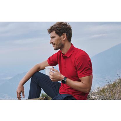GEYSER G21006 poloshirt, funktionel, rød