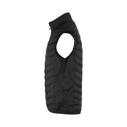 ID 0892 bodywarmer vest med stretch, sort