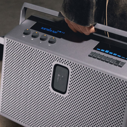 Mondo Bluetooth højtaler, metal/sort