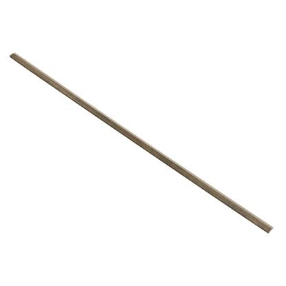 I-Wood afslutningsliste til akustikpanel, sort olieret, beige filt og lys kerne, egefiner, 16 x 42 mm