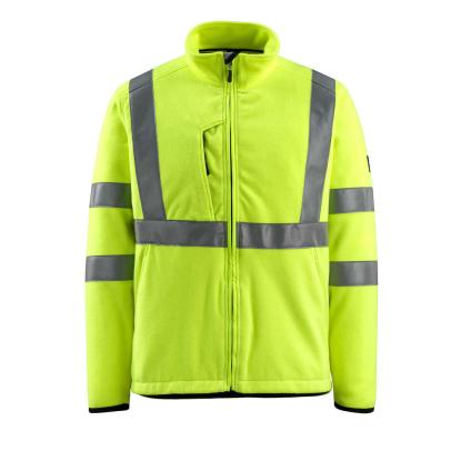 MASCOT SAFE LIGHT Mildura fleecejakke, hi-vis gul