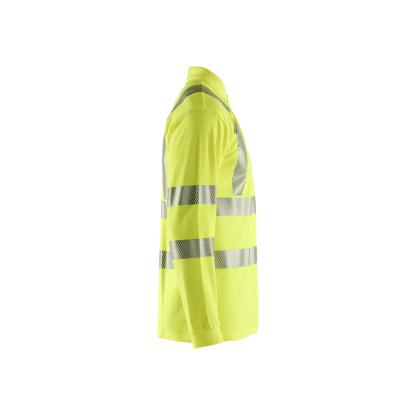 Blåkläder 3439 multinorm polo lang ærme inherent, hi-vis gul