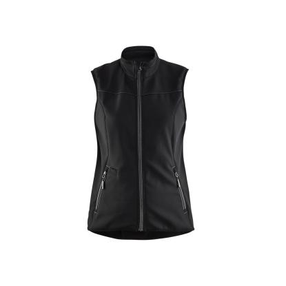 Blåkläder 3851 dame softshell vest, sort/mørk grå