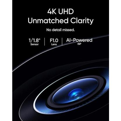 eufy S3 Pro eufyCam ekstra sikkerhedskamera, 4K, solcelledrevet