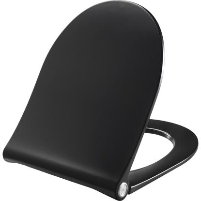 Pressalit Sway D2 994 toiletsæde med soft close og lift-off, sort