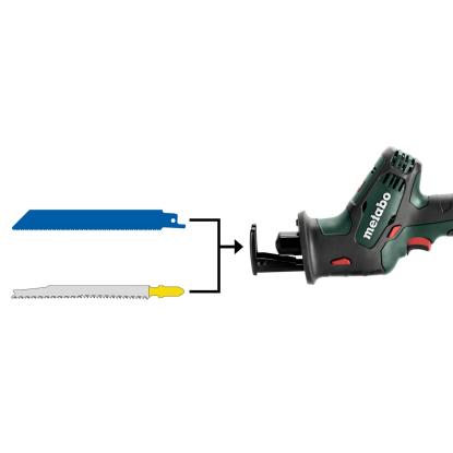 Metabo SSE 18 LTX Compact bajonetsav, 18V, uden batteri og lader