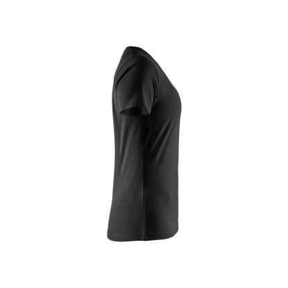 Blåkläder 3334 dame t-shirt, sort