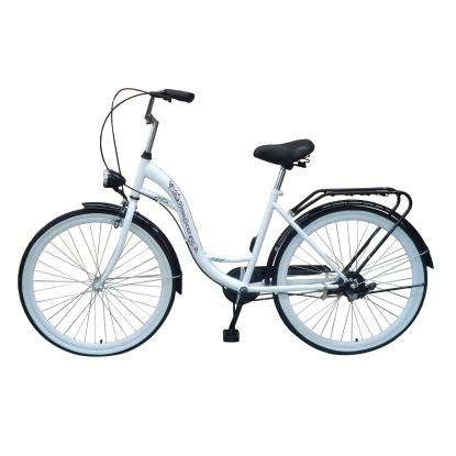 Børnecykel, 26", sort/hvid
