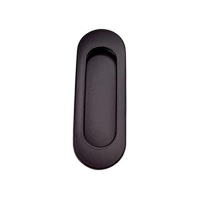 SVALK skydedørsskål, oval, sort