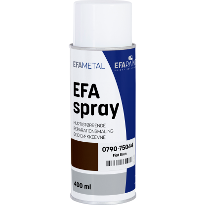 EFAmetal EFAspray, Fiat brun - 400 ml
