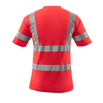 MASCOT SAFE CLASSIC T-shirt, hi-vis rød