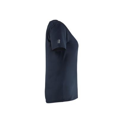 Blåkläder 3426 dame UV t-shirt, mørk marineblå