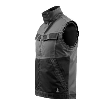 MASCOT LIGHT Kilmore arbejdsvest, mørk antracit/sort